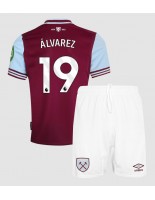 West Ham United Edson Alvarez #19 Kotipaita Lasten 2024-25 Lyhythihainen (+ shortsit)